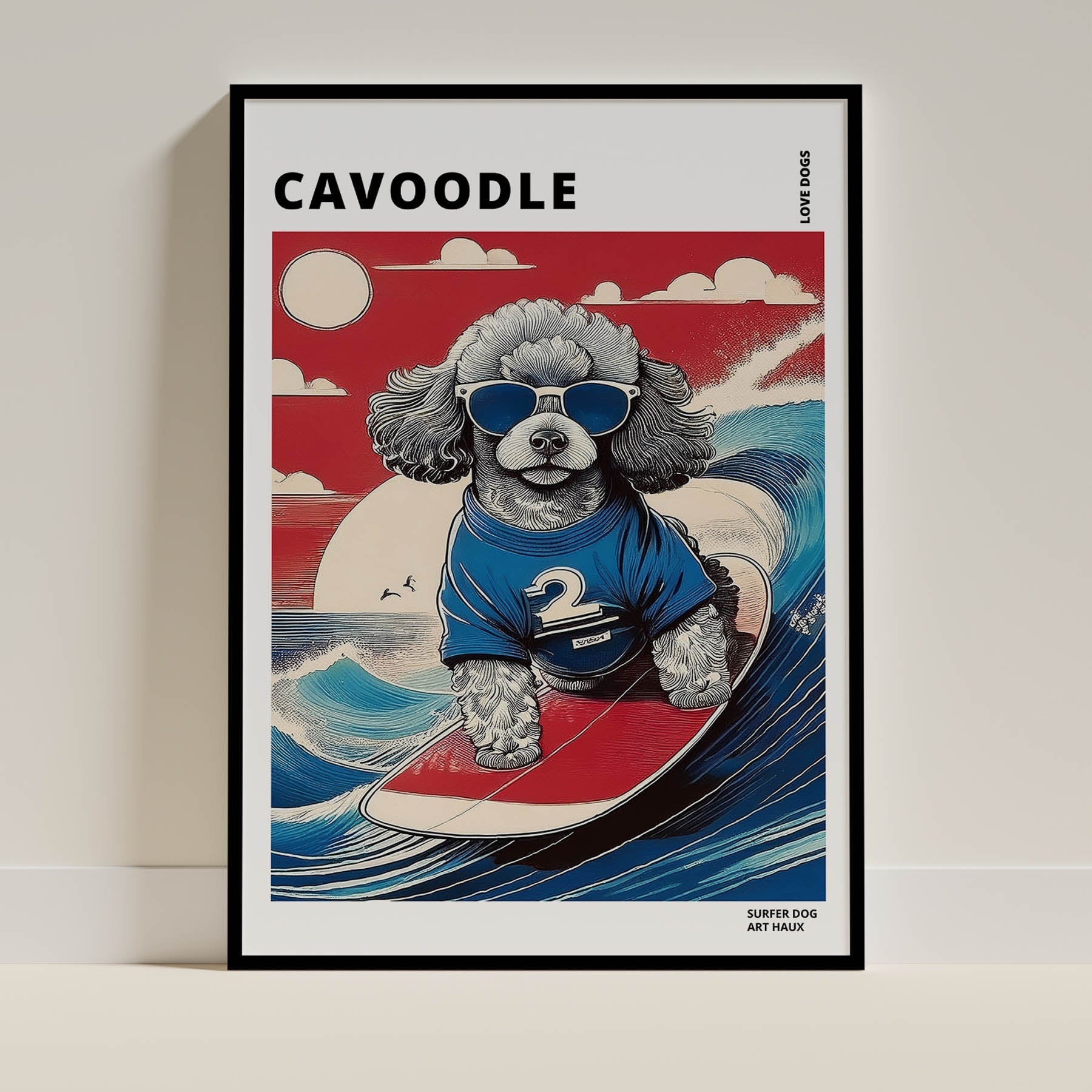 Cavoodle Dog Art Print Unframed Vol 2 | 11 Unique Designs | Wall Art Gift for Dog Lovers - Image 8 | Dogsy & Co
