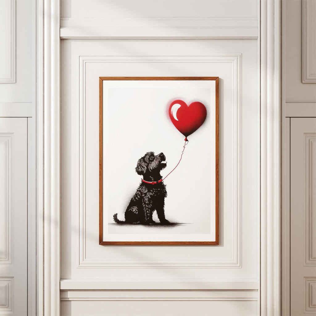 Bichon Frise DOGSY Series inspired by the Art of Banksy image 3