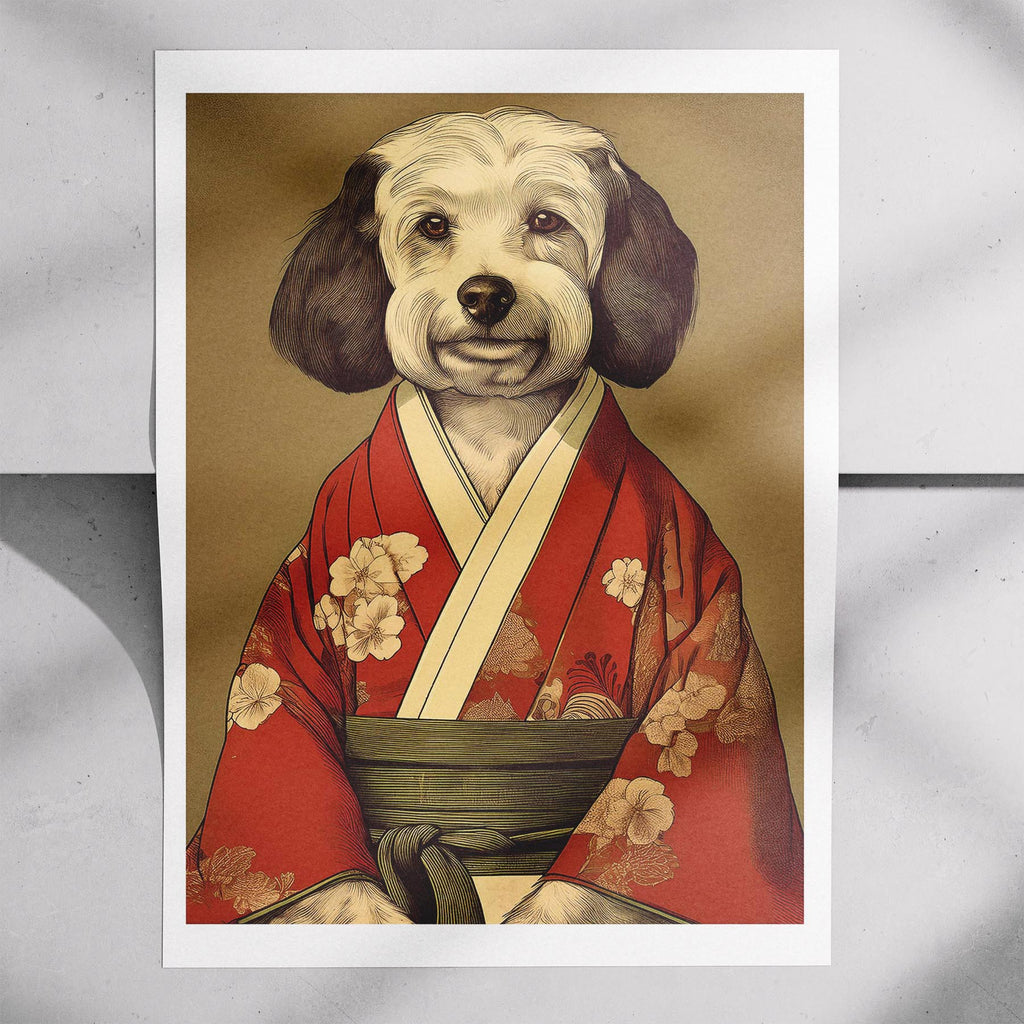 Groodle Japanse Kimono Dog Series image 7
