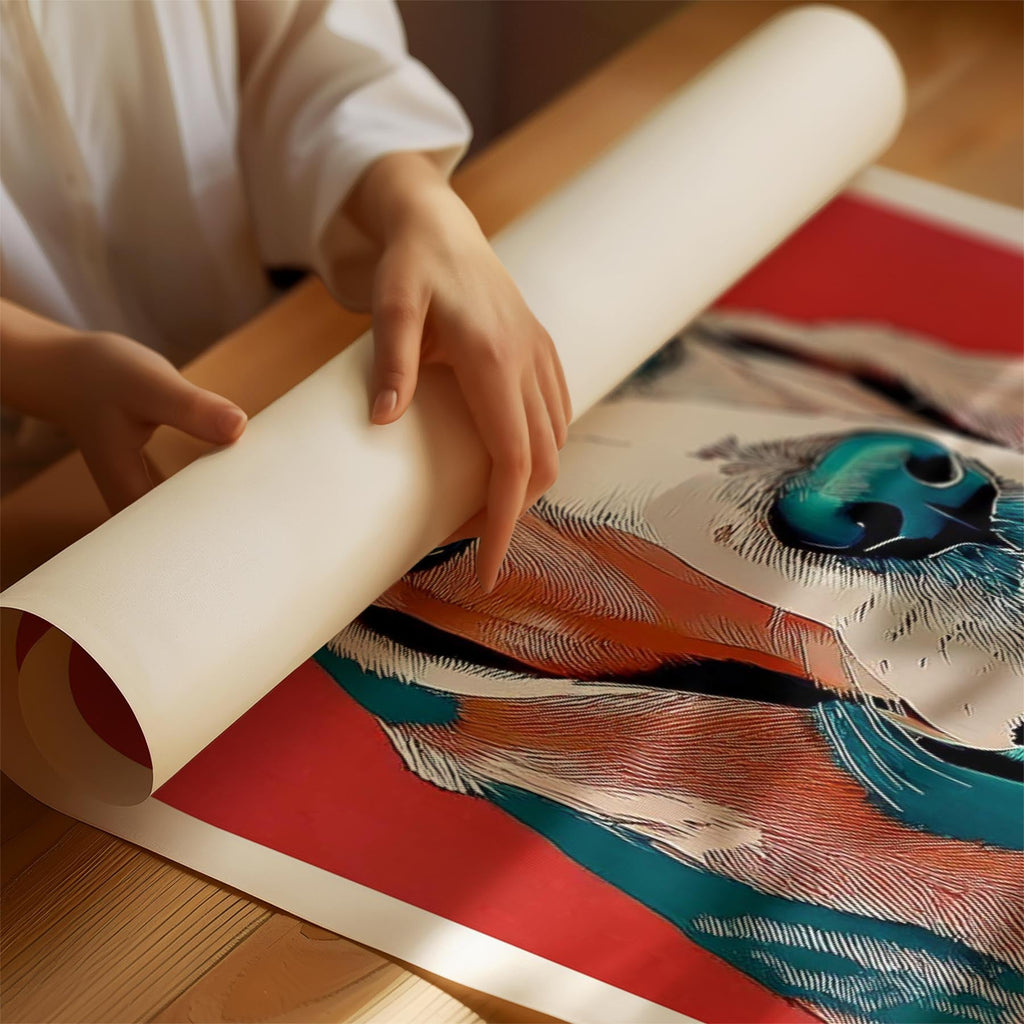 Basset Hound Red Dog Series image 1