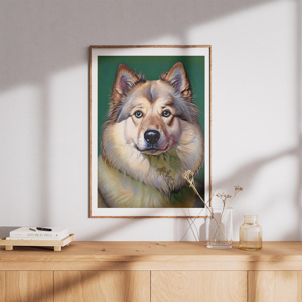 Samoyed Green Painted Series image 8