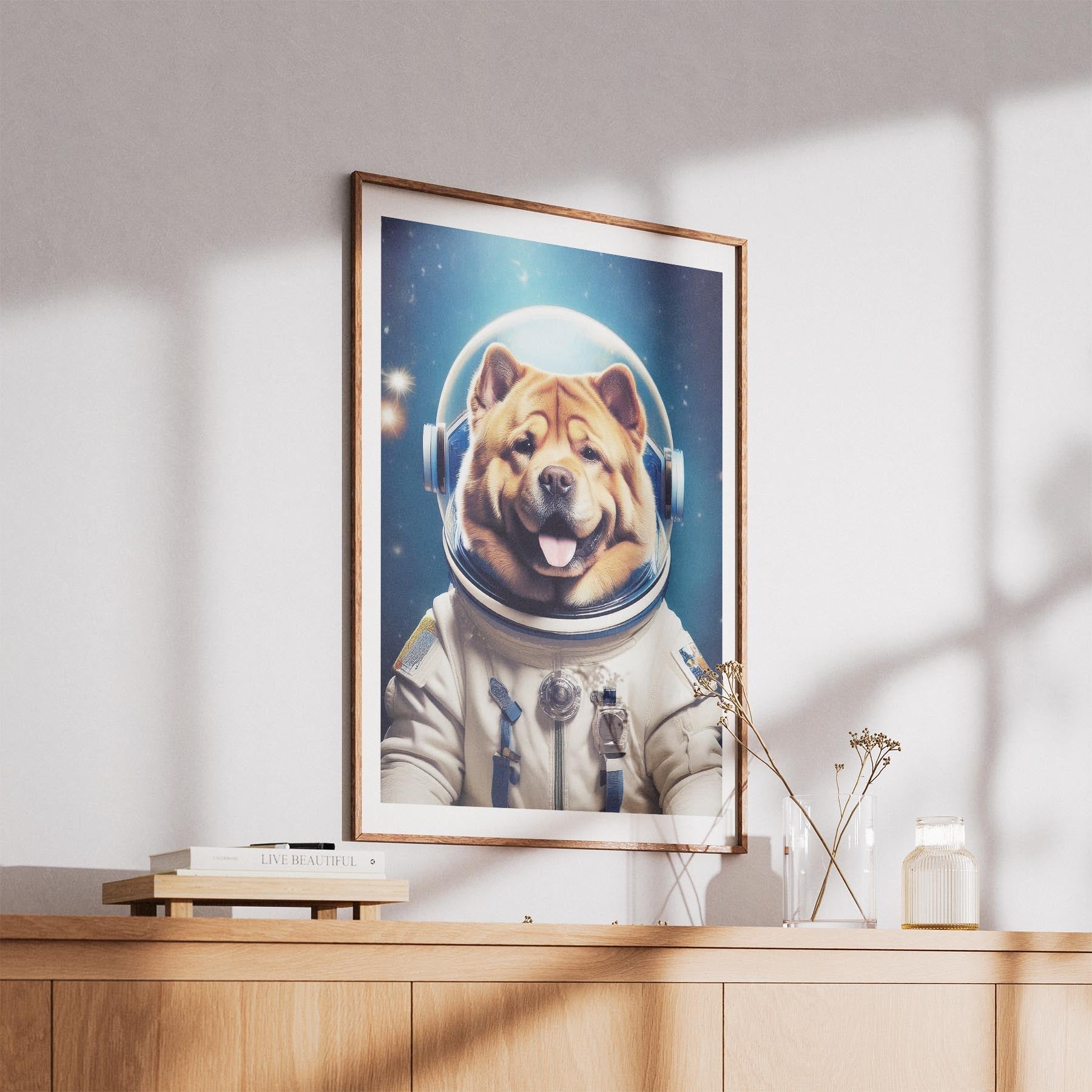 Chow Chow Astronaut Dog Series image 5