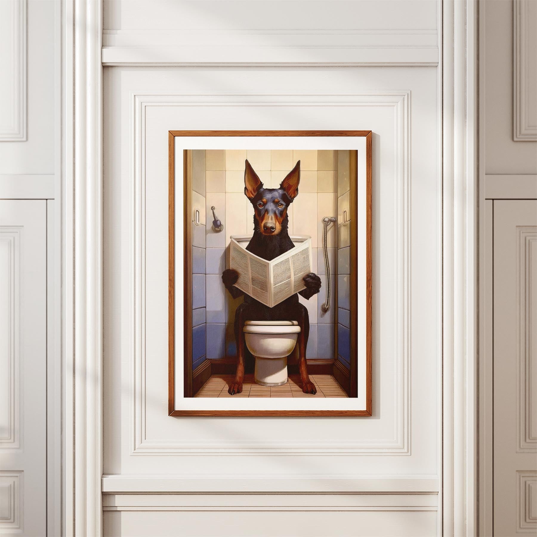 Kelpie Toilet Humour Dog Series 2 image 3