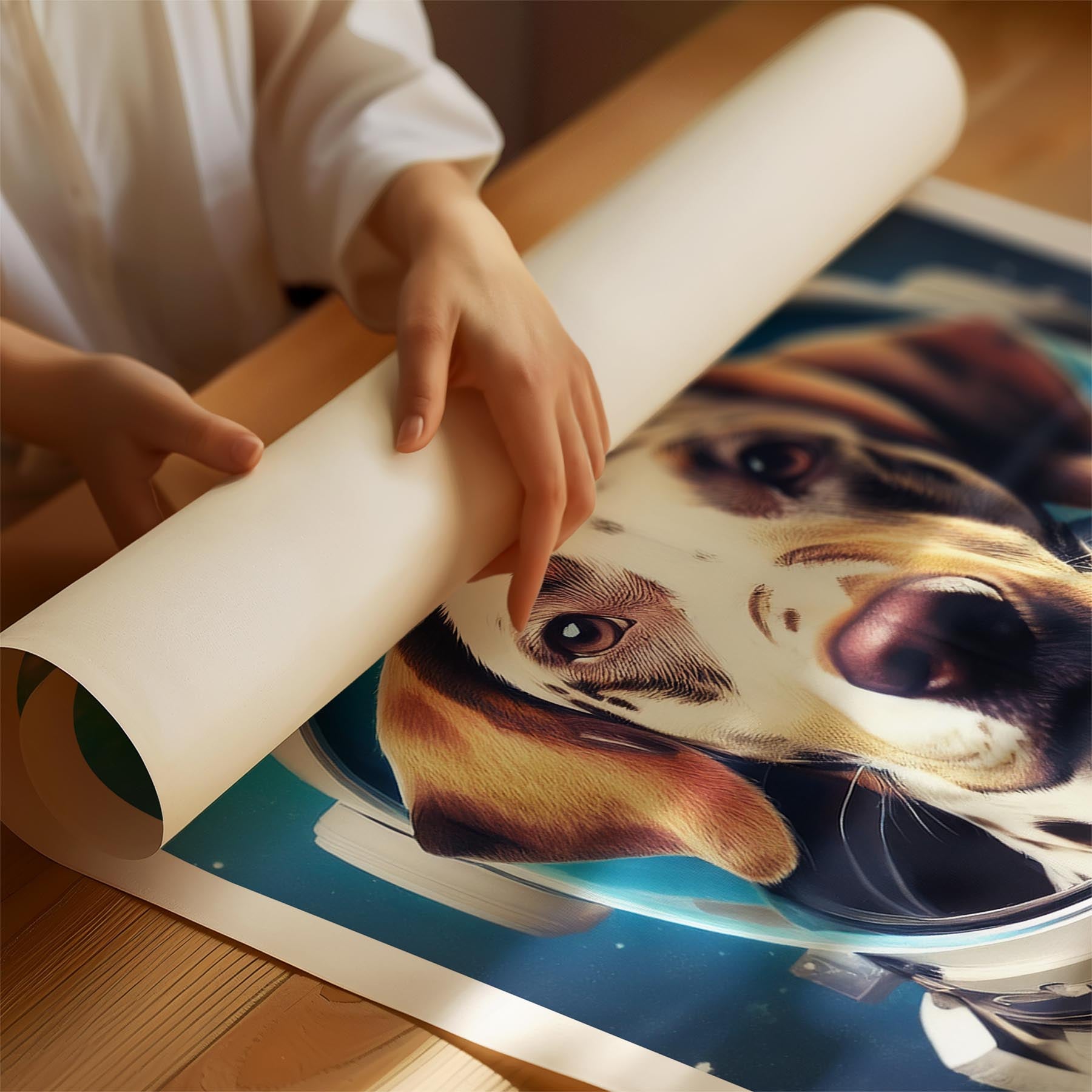 Dalmatian Astronaut Dog Series image 1