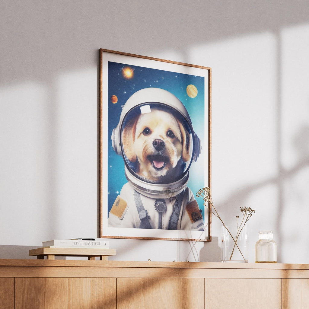 Maltese Astronaut Dog Series image 5