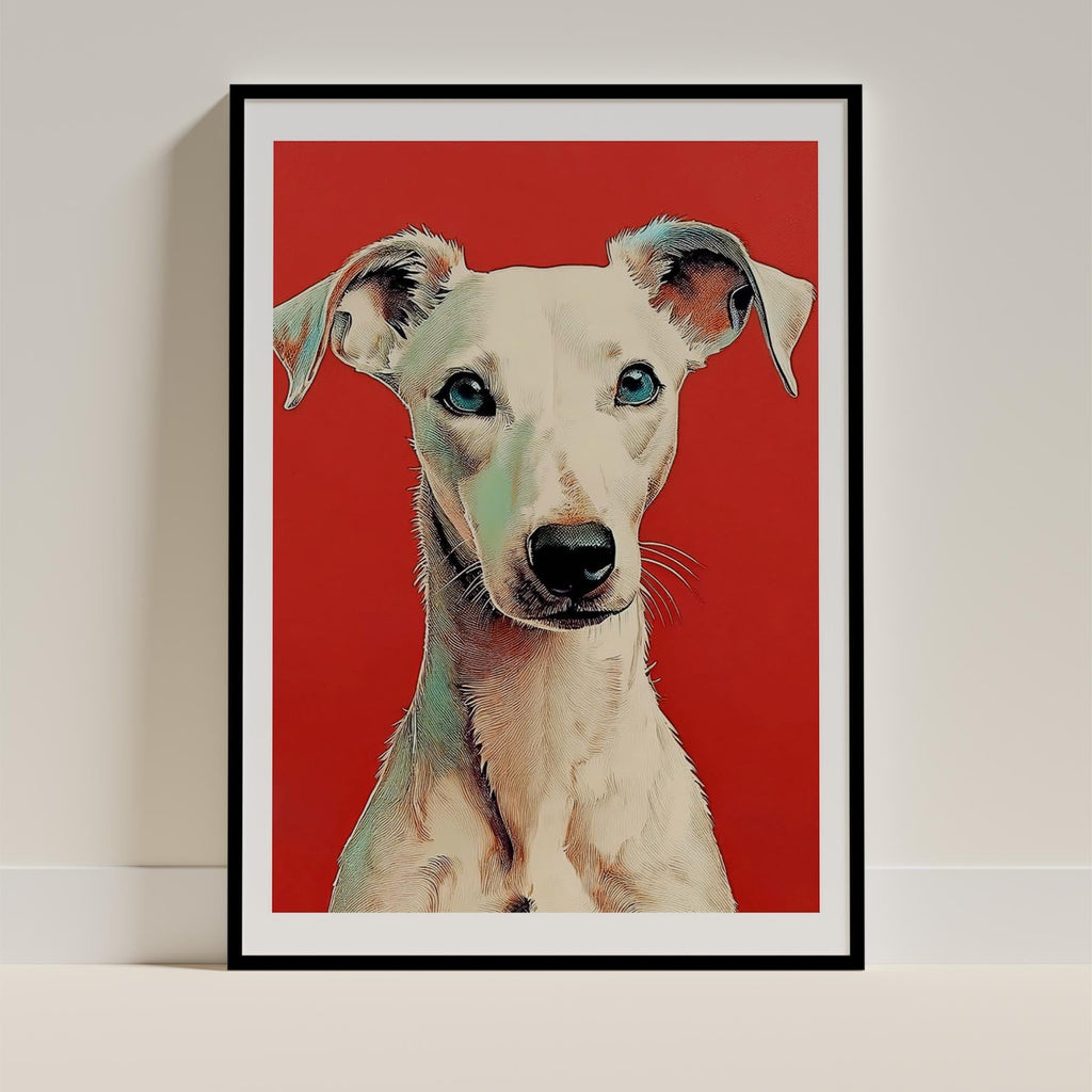 Whippet Red Dog Series image 0