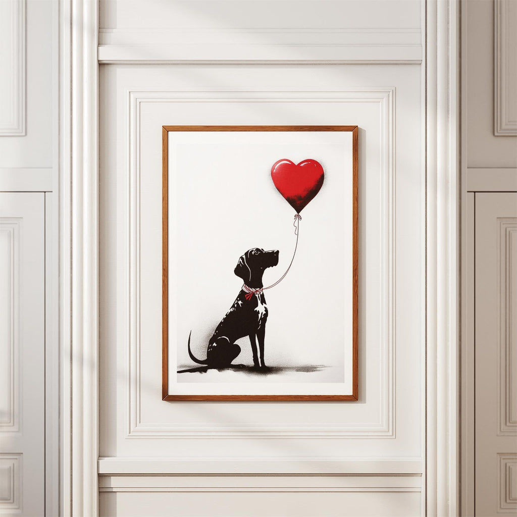 English Pointer DOGSY Series inspired by the Art of Banksy image 3