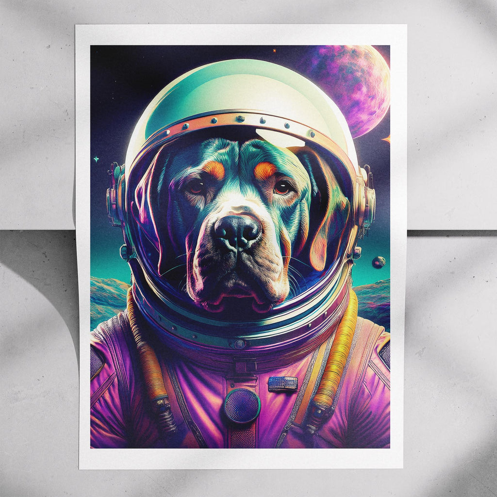 Neapolitan Mastiff Space Dogs Series image 7