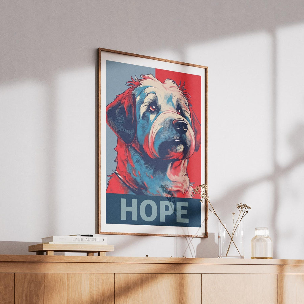 Coton de Tulear HOPE Series Inspired by the Obama Poster image 5