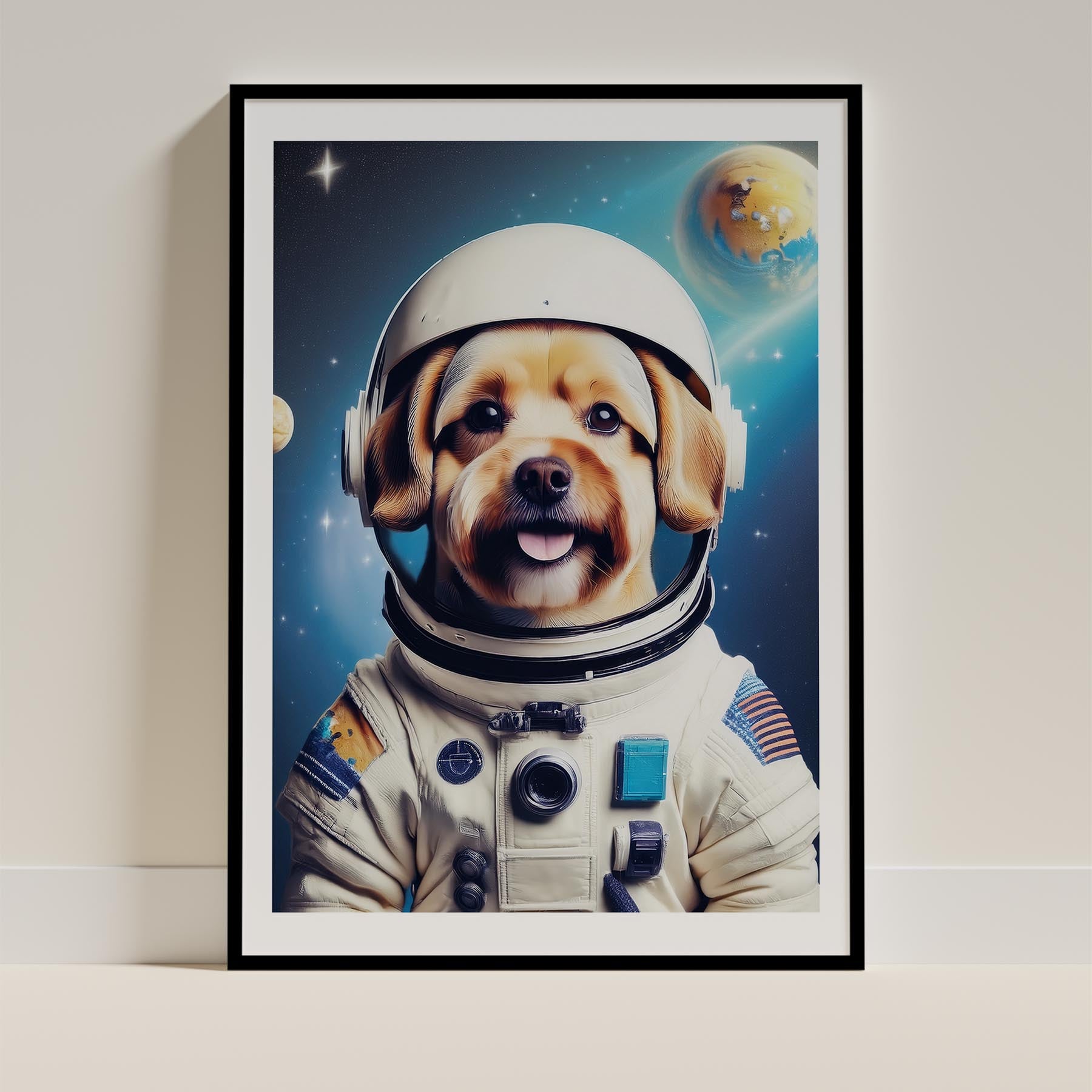 Havanese Astronaut Dog Series image 0