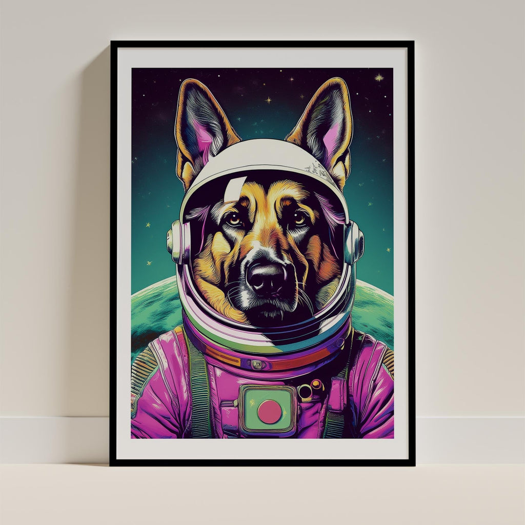 German Shepherd Space Dogs Series image 0