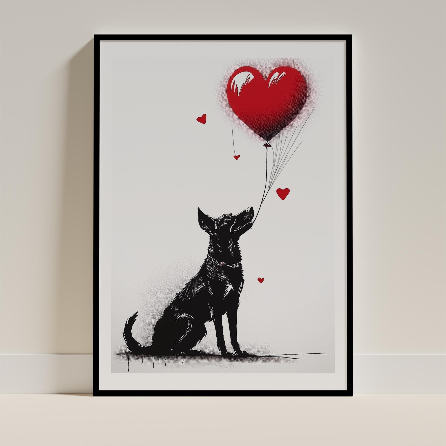 Australian Kelpie Dog Art Print Unframed Vol 1 | 11 Unique Designs | Wall Art Gift for Dog Lovers - Image 10 | Dogsy & Co
