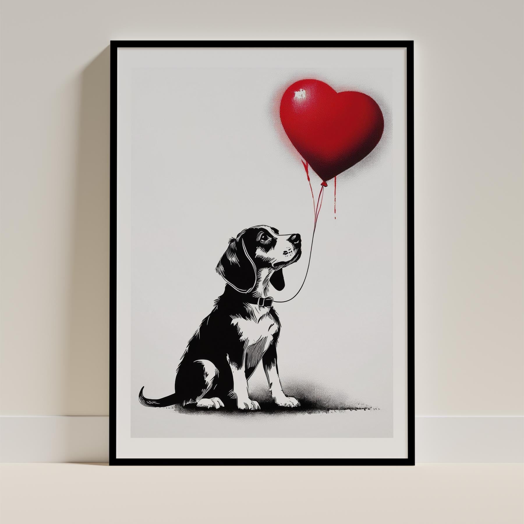 Beagle DOGSY Series inspired by the Art of Banksy image 11