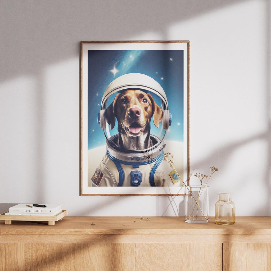 German Pointer Astronaut Dog Series image 8