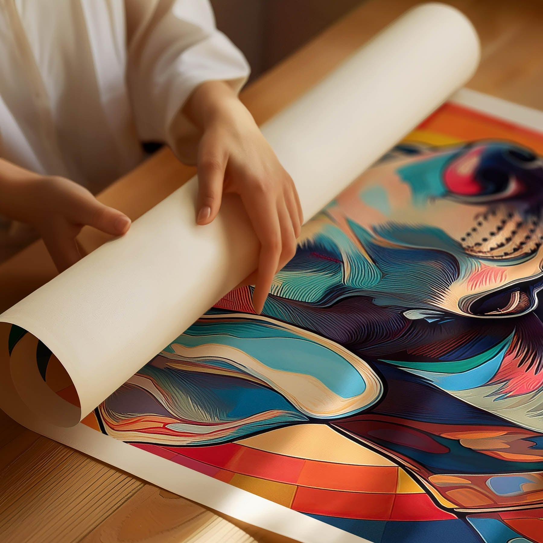 Weimaraner Colour Graphics image 1