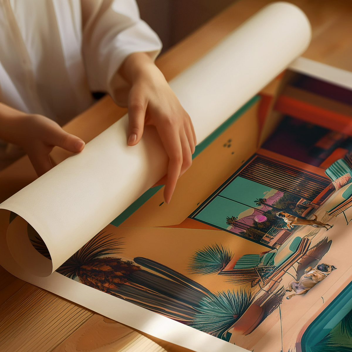 Bull Mastiff Pool Party image 3