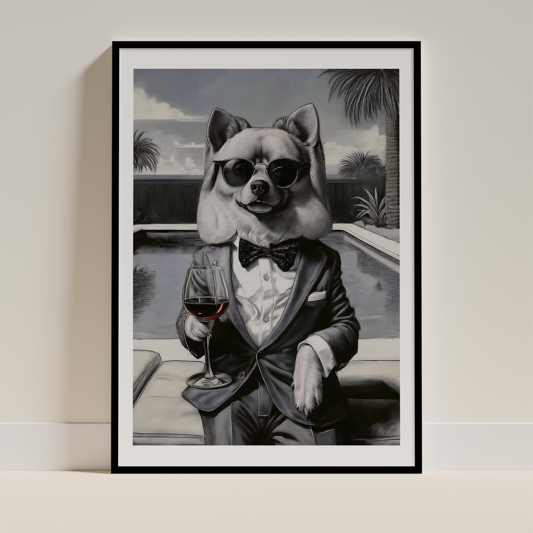 Pomeranian Dog Art Print Unframed Vol 1 | 11 Unique Designs | Wall Art Gift for Dog Lovers - Image 4 | Dogsy & Co