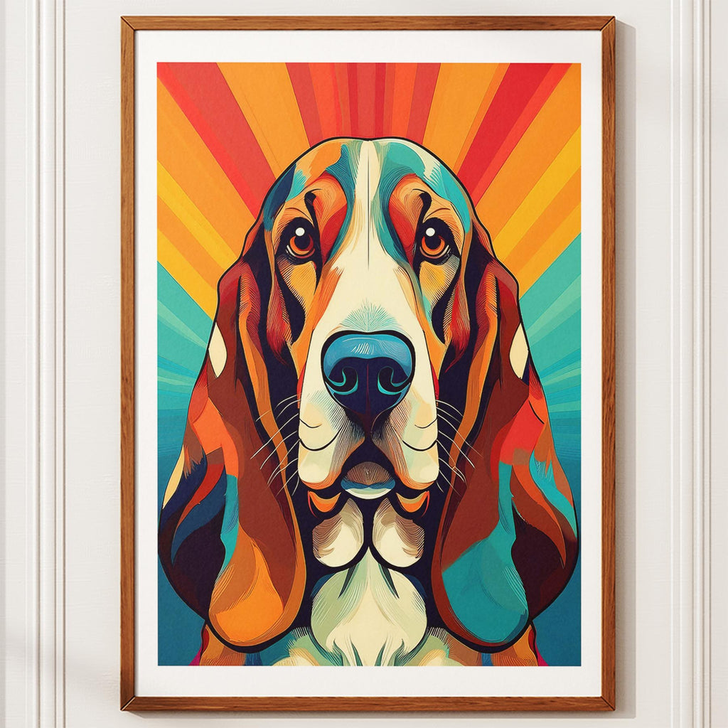Basset Hound Colour Graphics 4 image 10