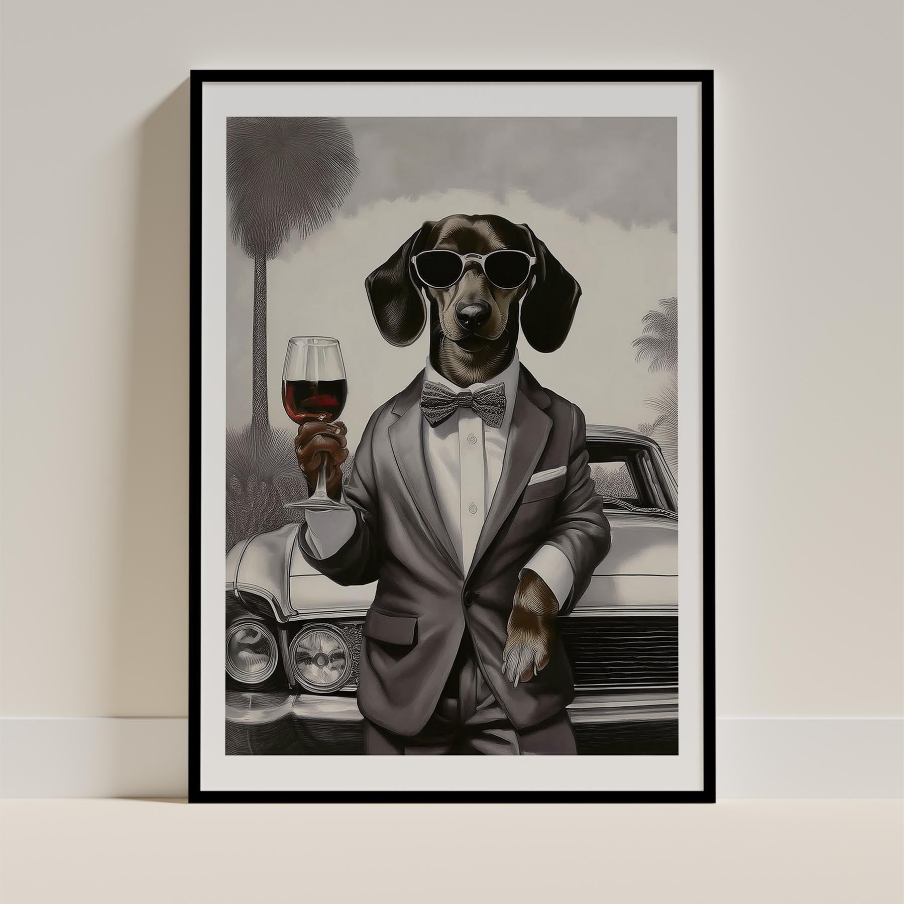 Dachshund Dog Art Print Unframed Vol 1 | 11 Unique Designs | Wall Art Gift for Dog Lovers - Image 8 | Dogsy & Co
