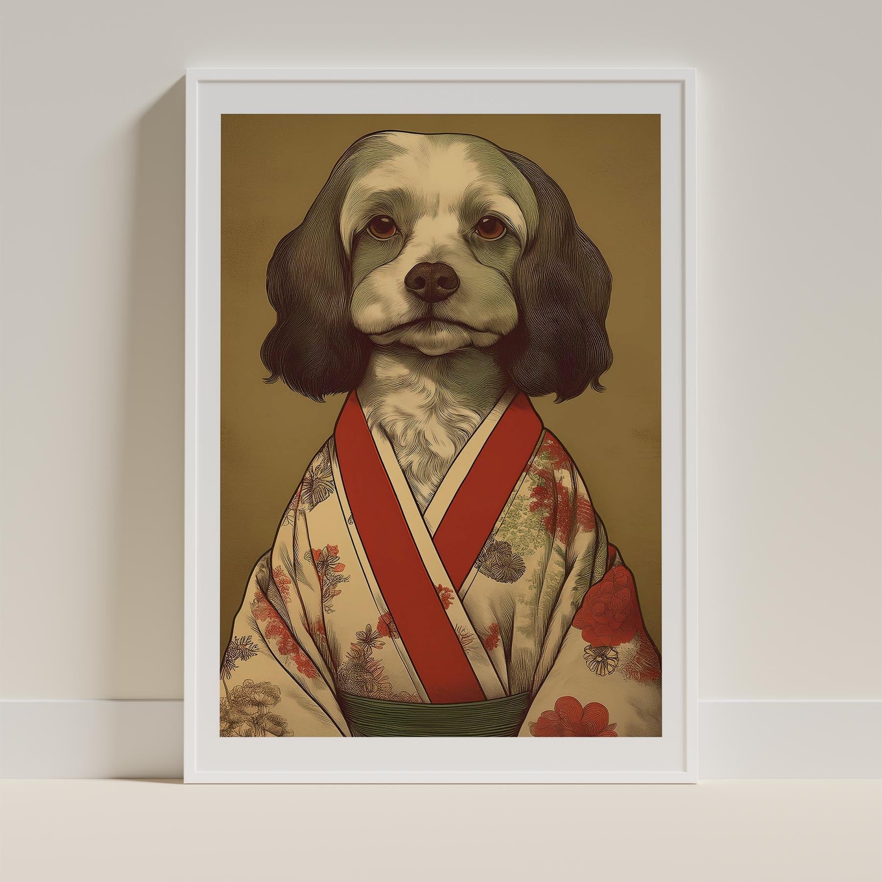 Havanese Japanse Kimono Dog Series image 9