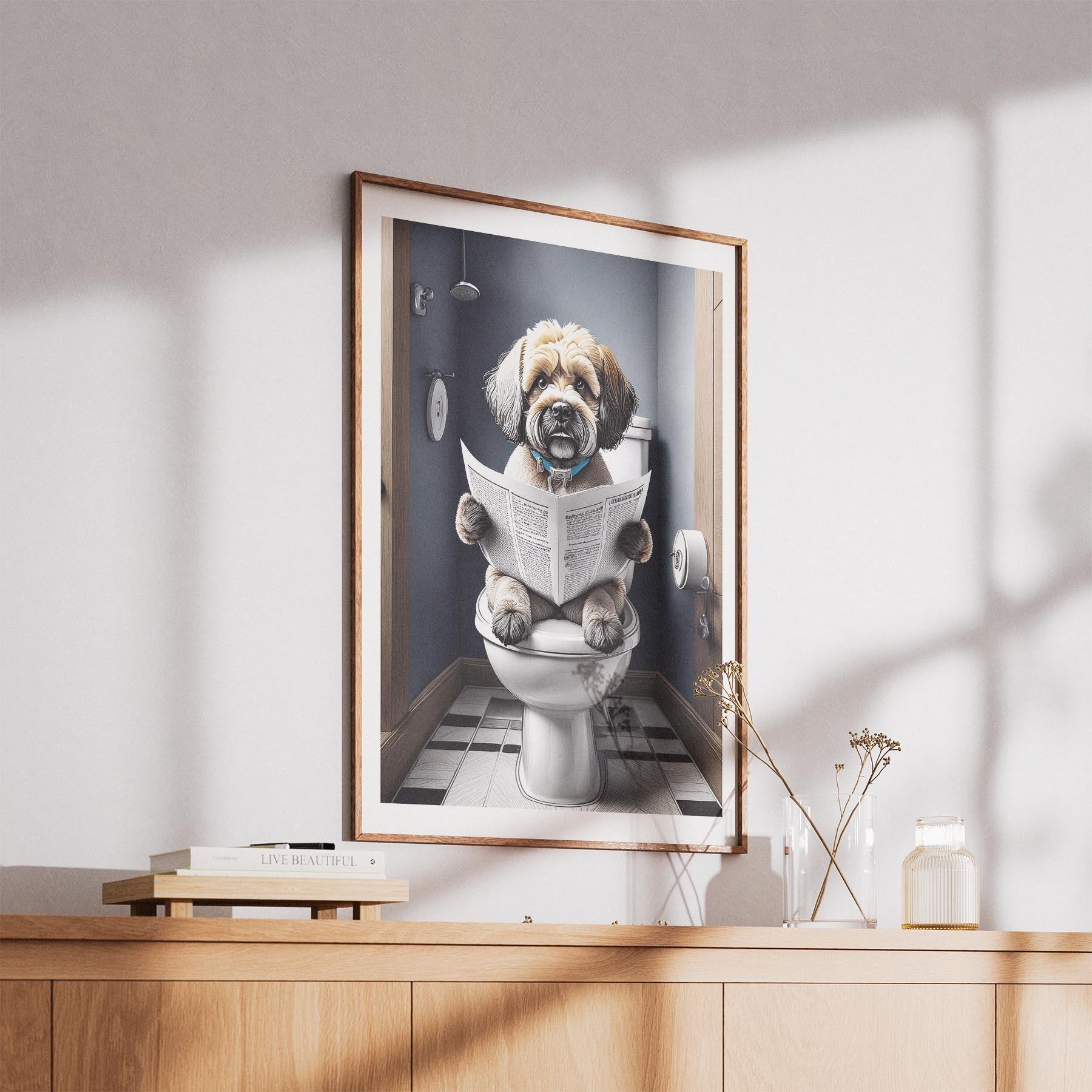 Cavoodle Toilet Humour Dog Series 3 image 5