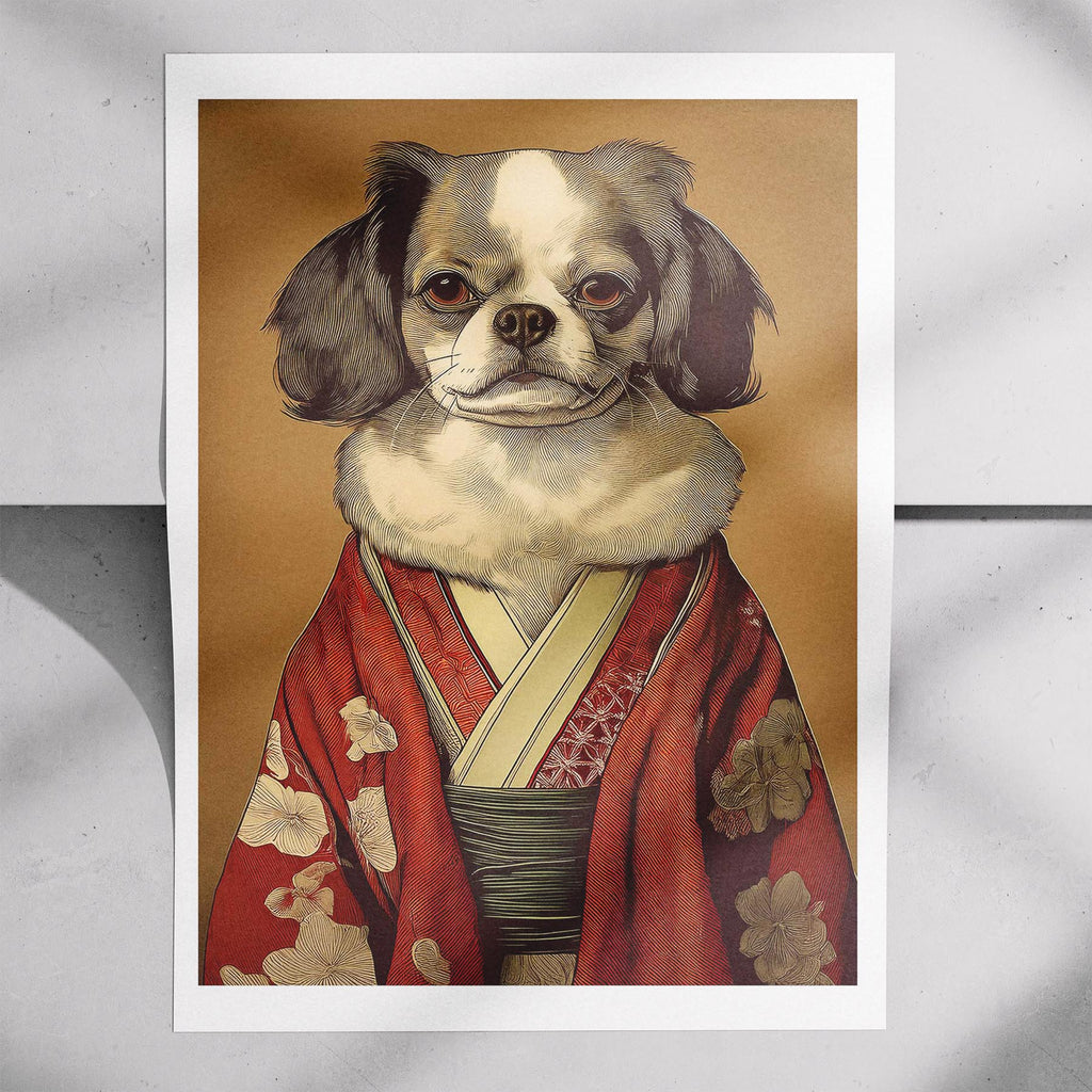 Japanese Chin Japanse Kimono Dog Series image 7