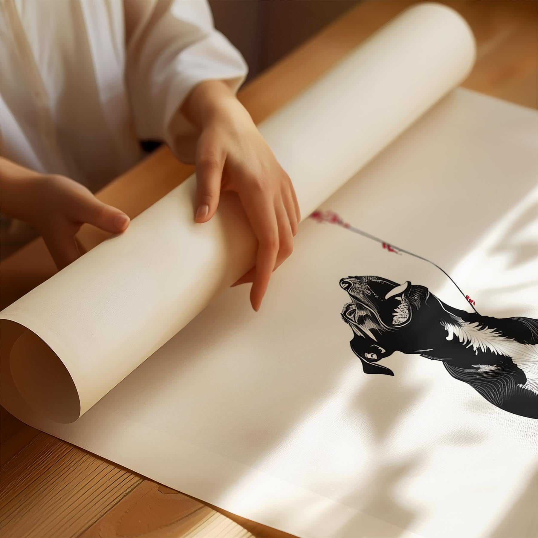 American Staffordshire Terrier DOGSY Series inspired by the Art of Banksy with t image 1