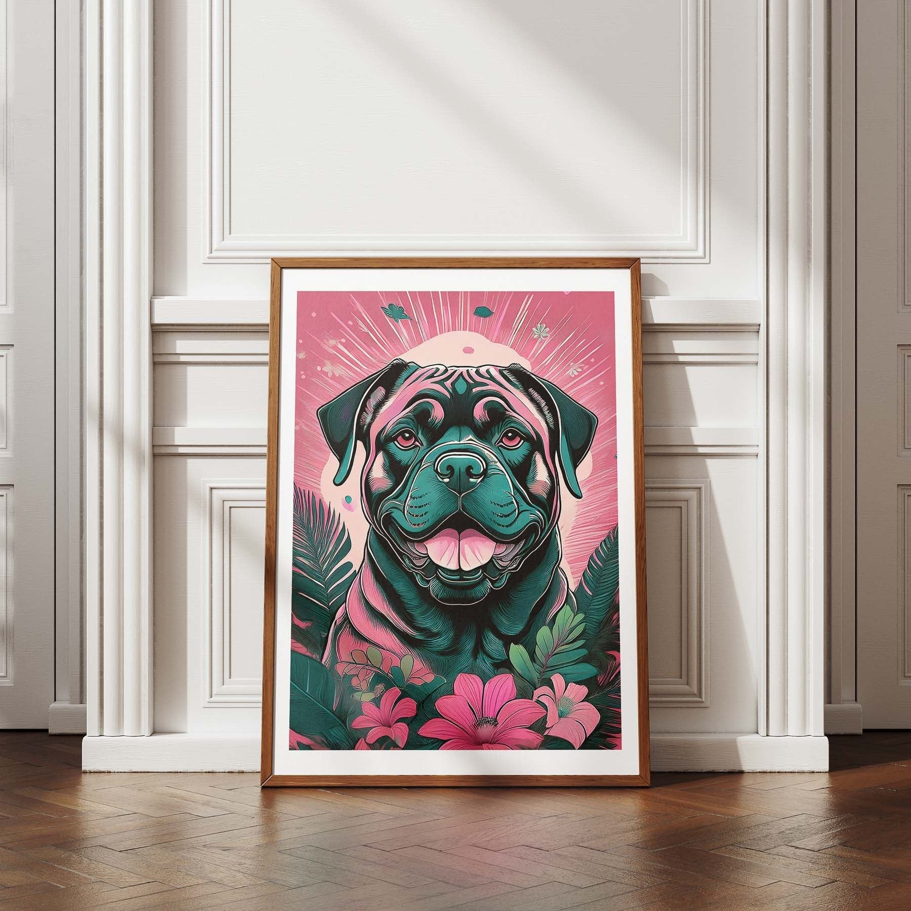 Mastiff Flowery Dog image 4
