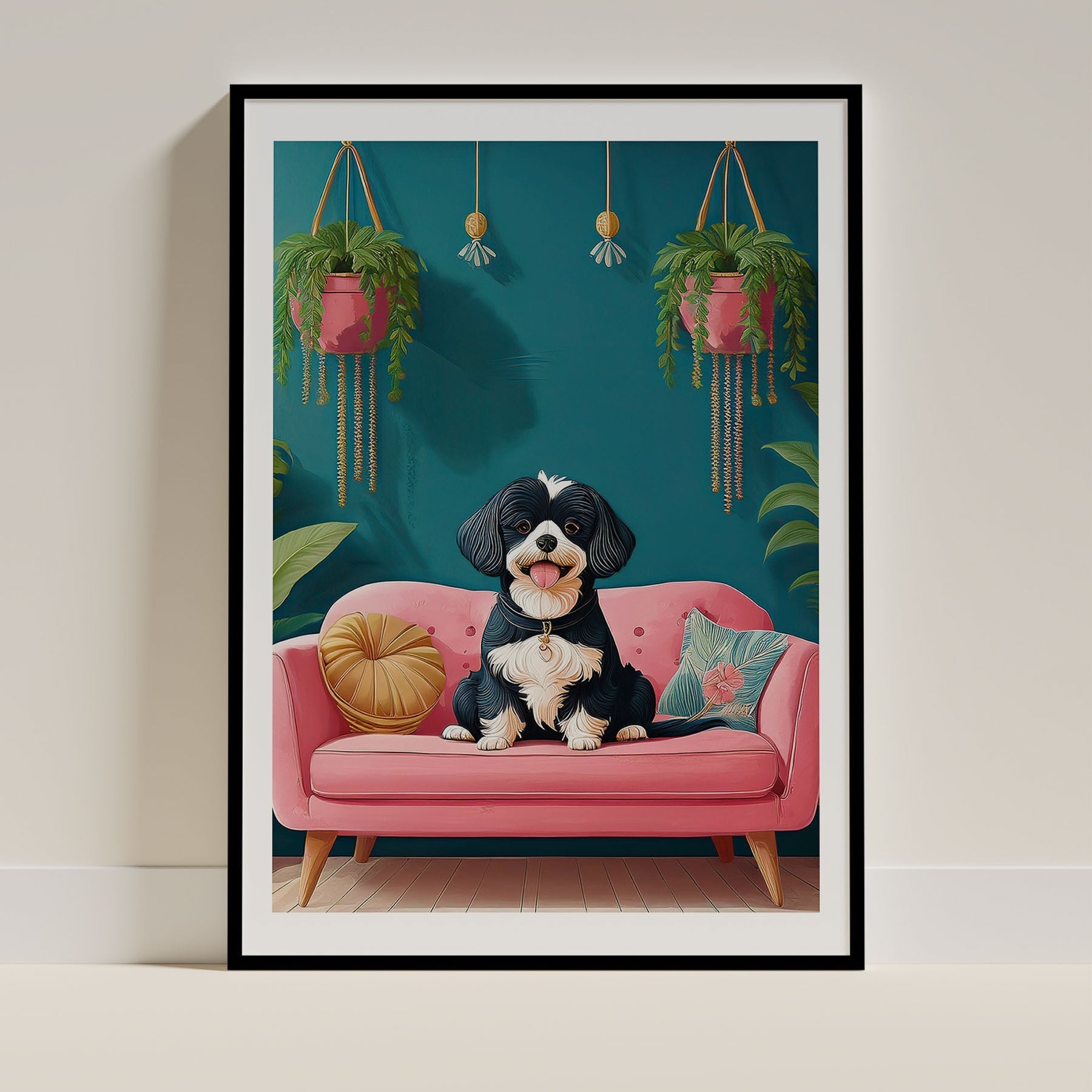 Chipoo Dog Art Print Unframed | 4 Unique Designs | Wall Art Gift for Dog Lovers - Image 2 | Dogsy & Co