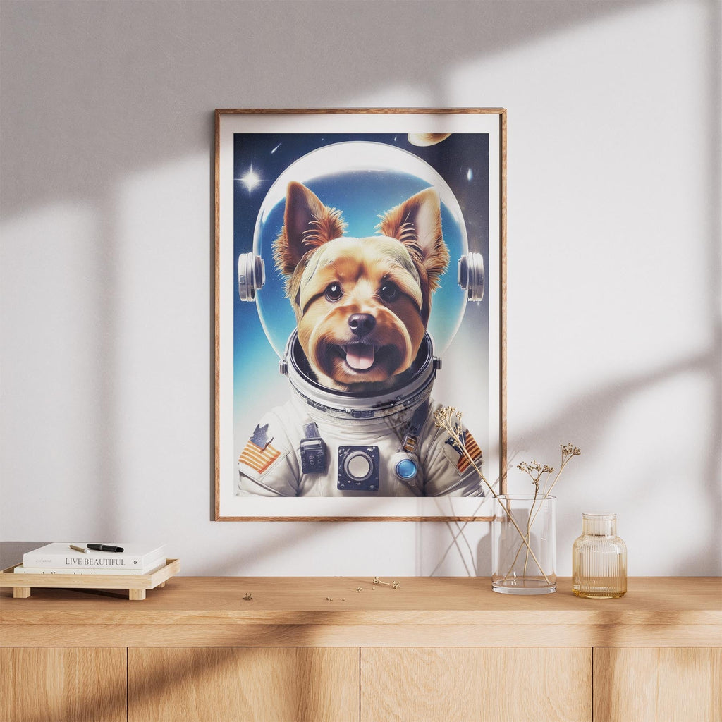 Yorkshire Terrier Astronaut Dog Series image 8