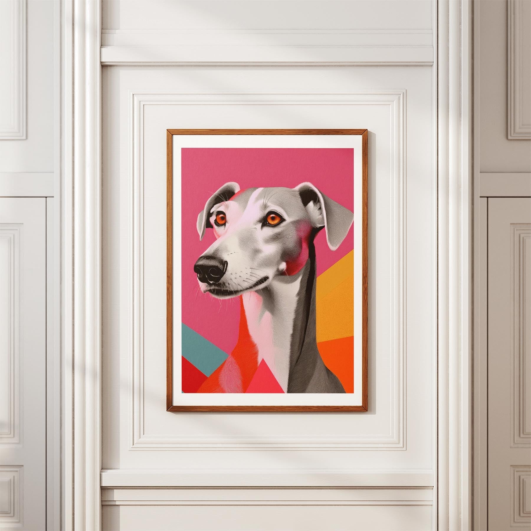 Greyhound Modern Pop Dog Series image 3