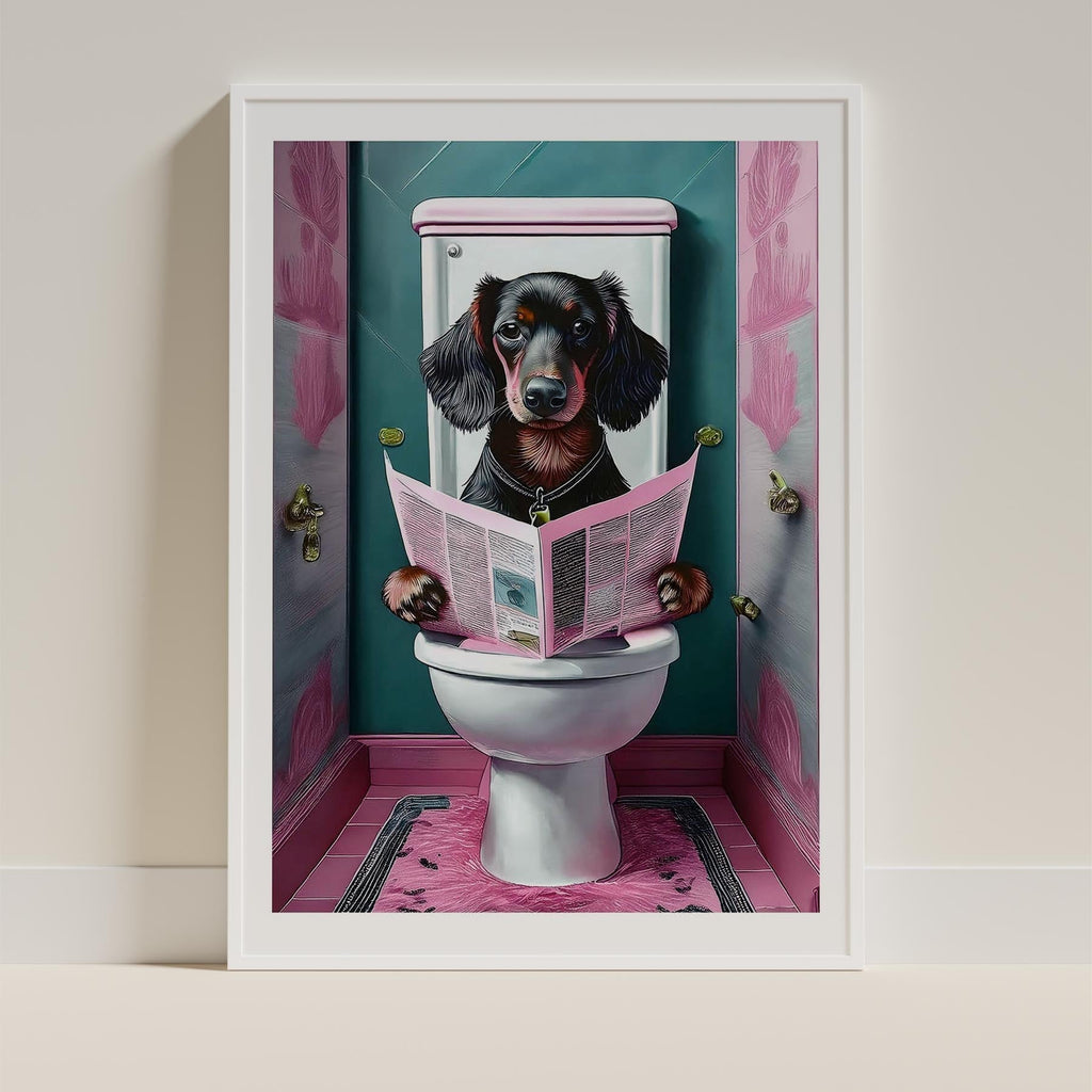 Dachshund Toilet Humour Dog Series 3 image 9
