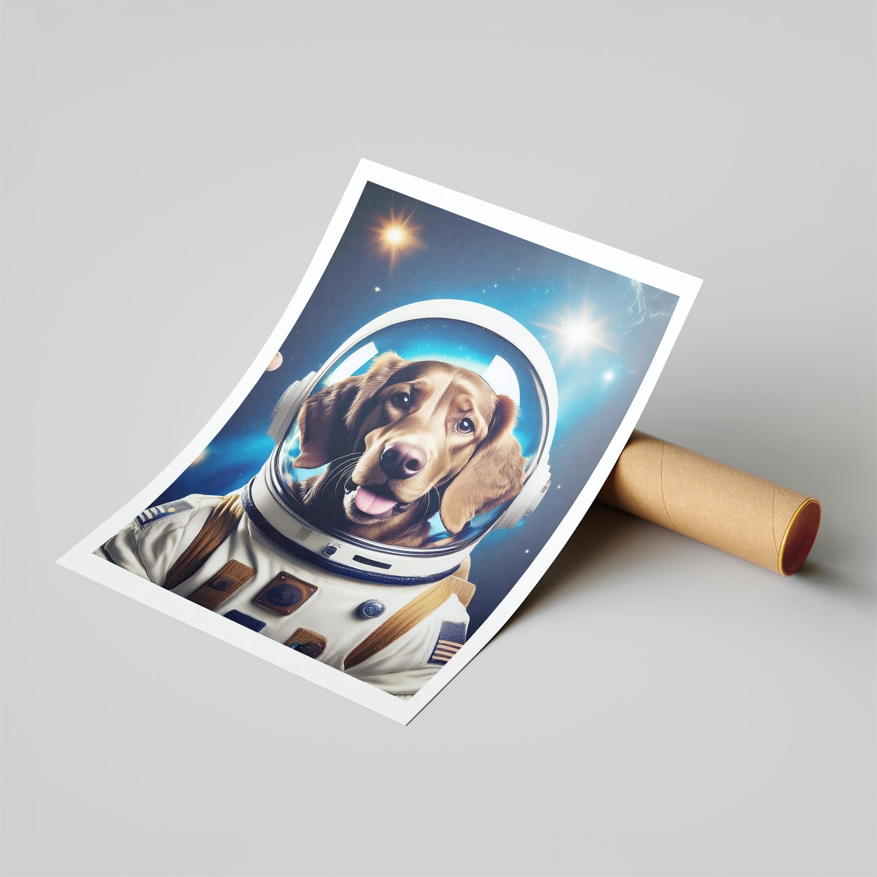 Gordon Setter Astronaut Dog Series image 6