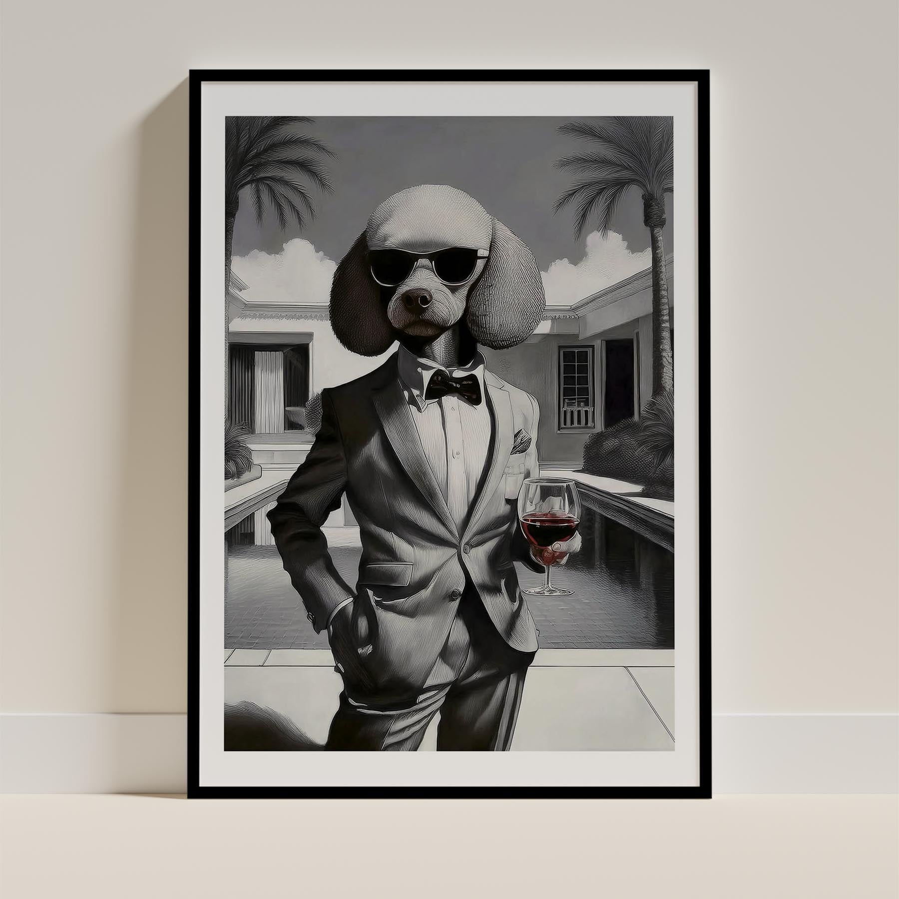 Poodle Dog Art Print Unframed Vol 1 | 11 Unique Designs | Wall Art Gift for Dog Lovers - Image 5 | Dogsy & Co