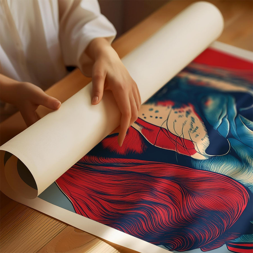 Cavalier Spaniel HOPE Series Inspired by the Obama Poster image 1