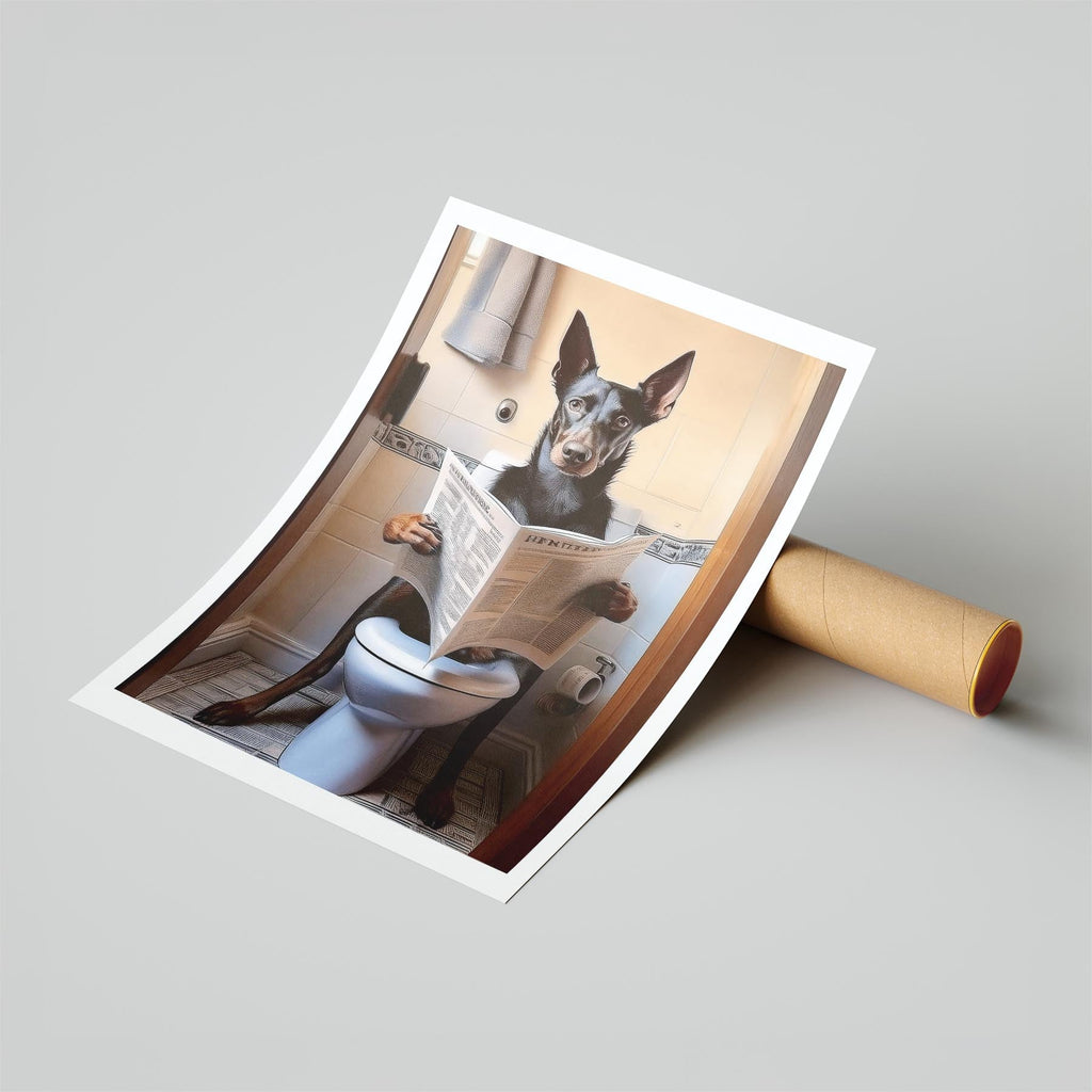 Kelpie Toilet Humour Dog Series 1 image 6