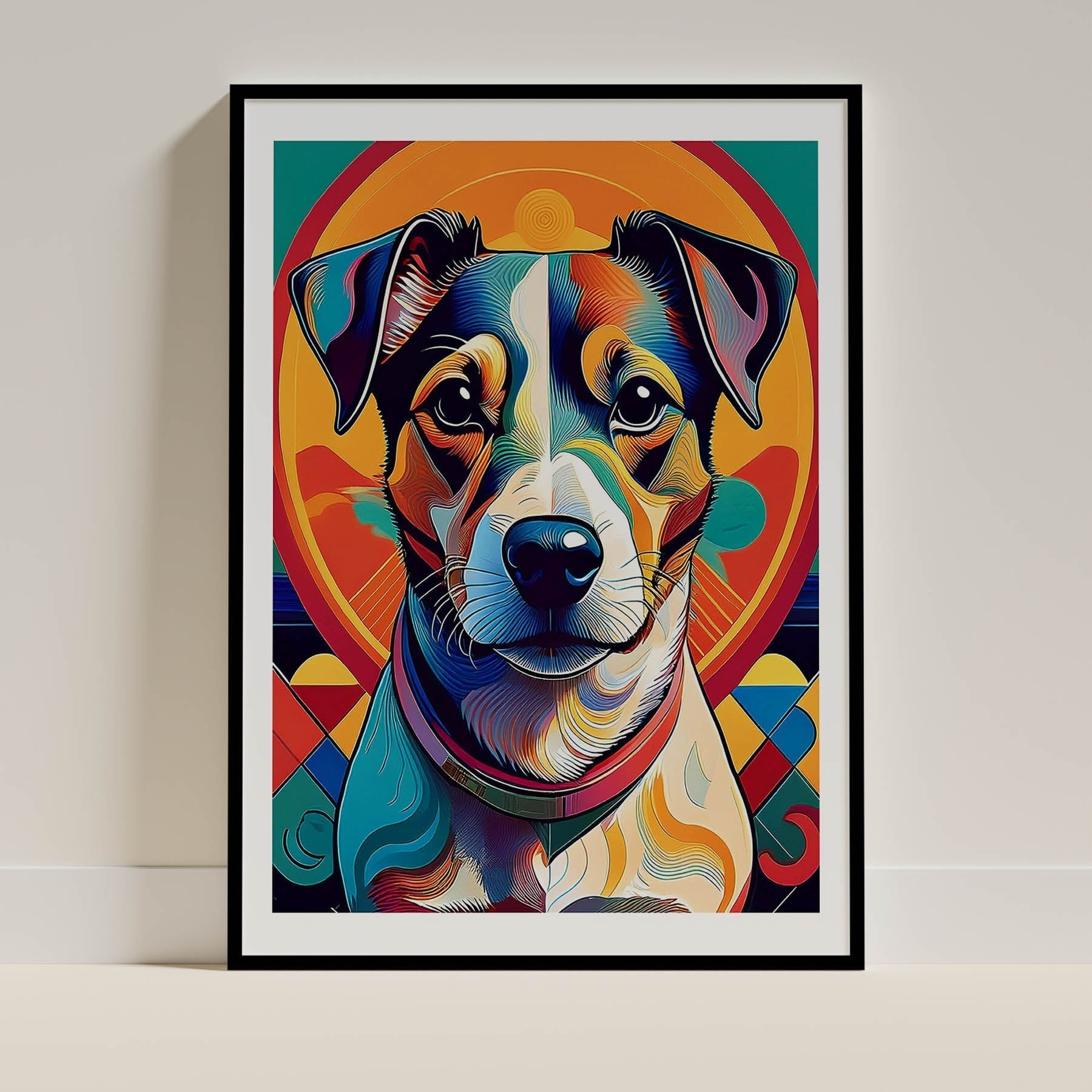 Jack Russell Terrier Dog Art Print Unframed Vol 2 | 8 Unique Designs | Wall Art Gift for Dog Lovers - Image 6 | Dogsy & Co