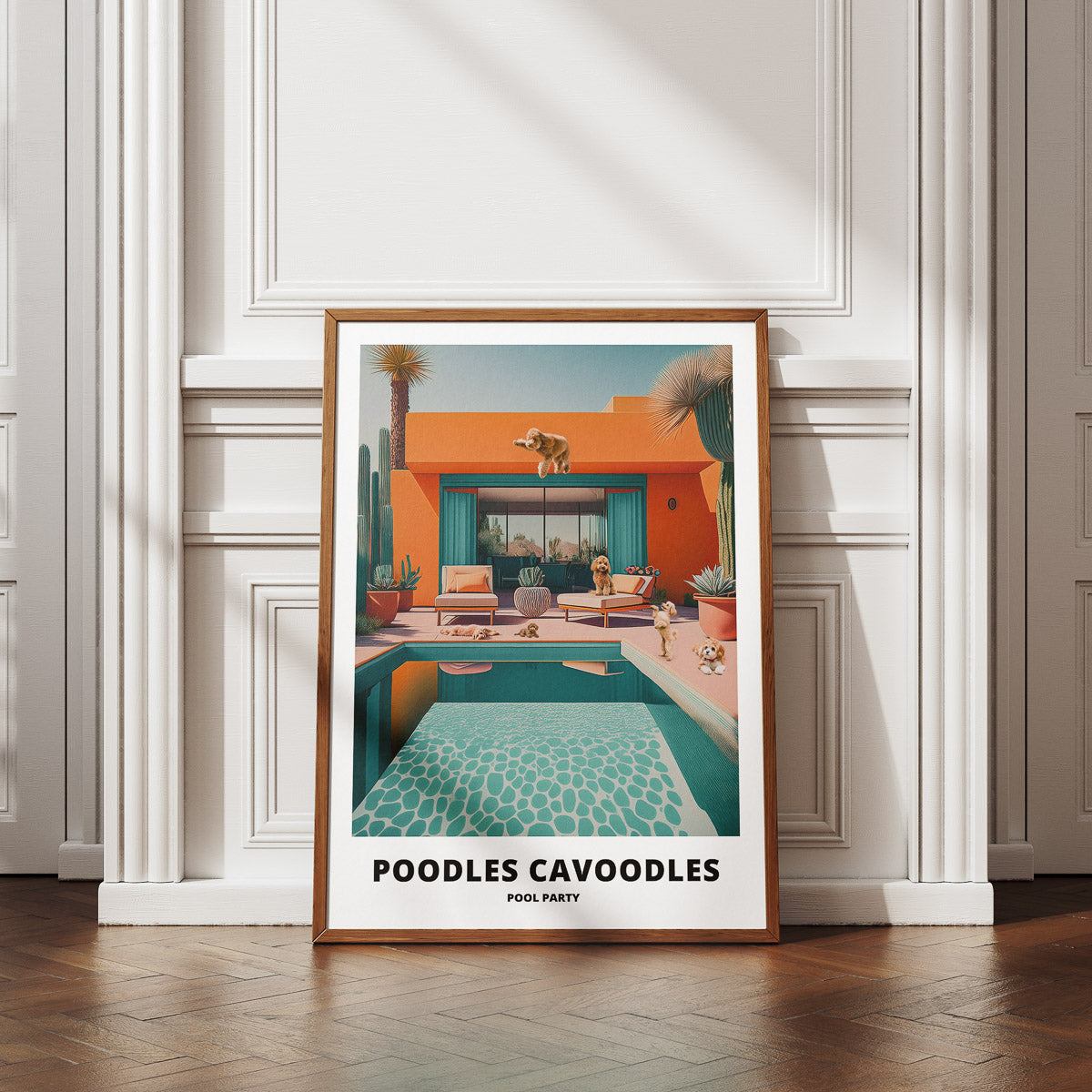 Poodle Cavoodles Pool Party image 4