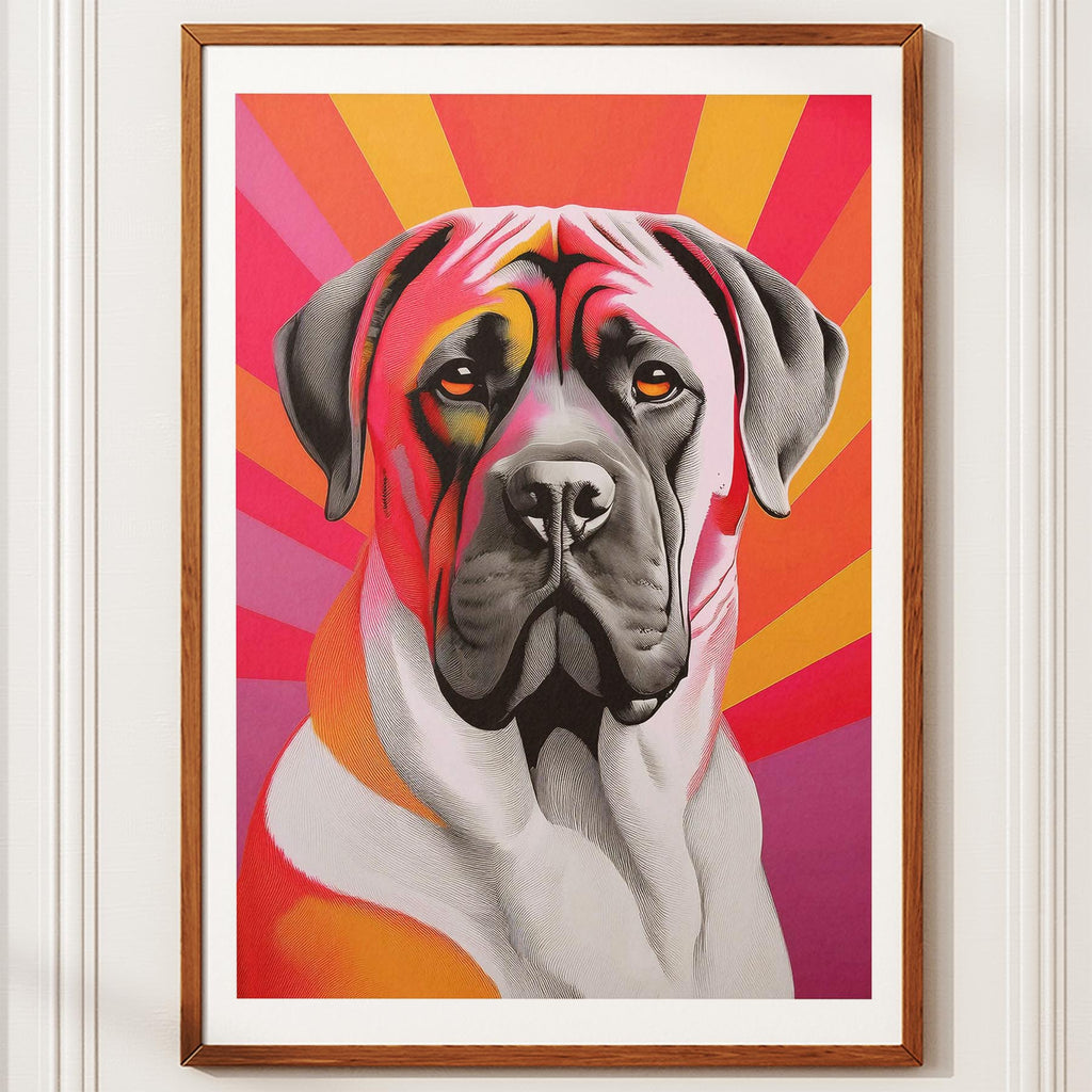 Mastiff Modern Pop Dog Series image 10