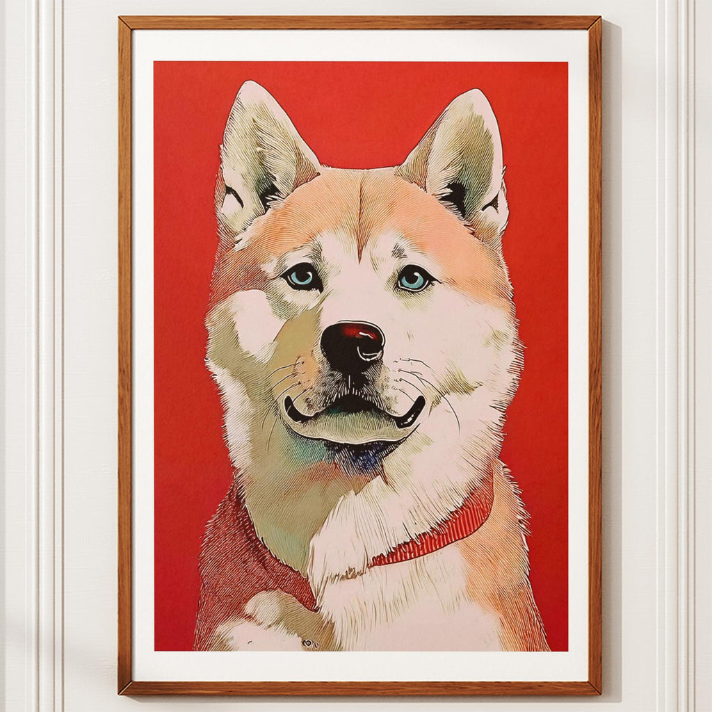 Akita Inu Red Dog Series image 10