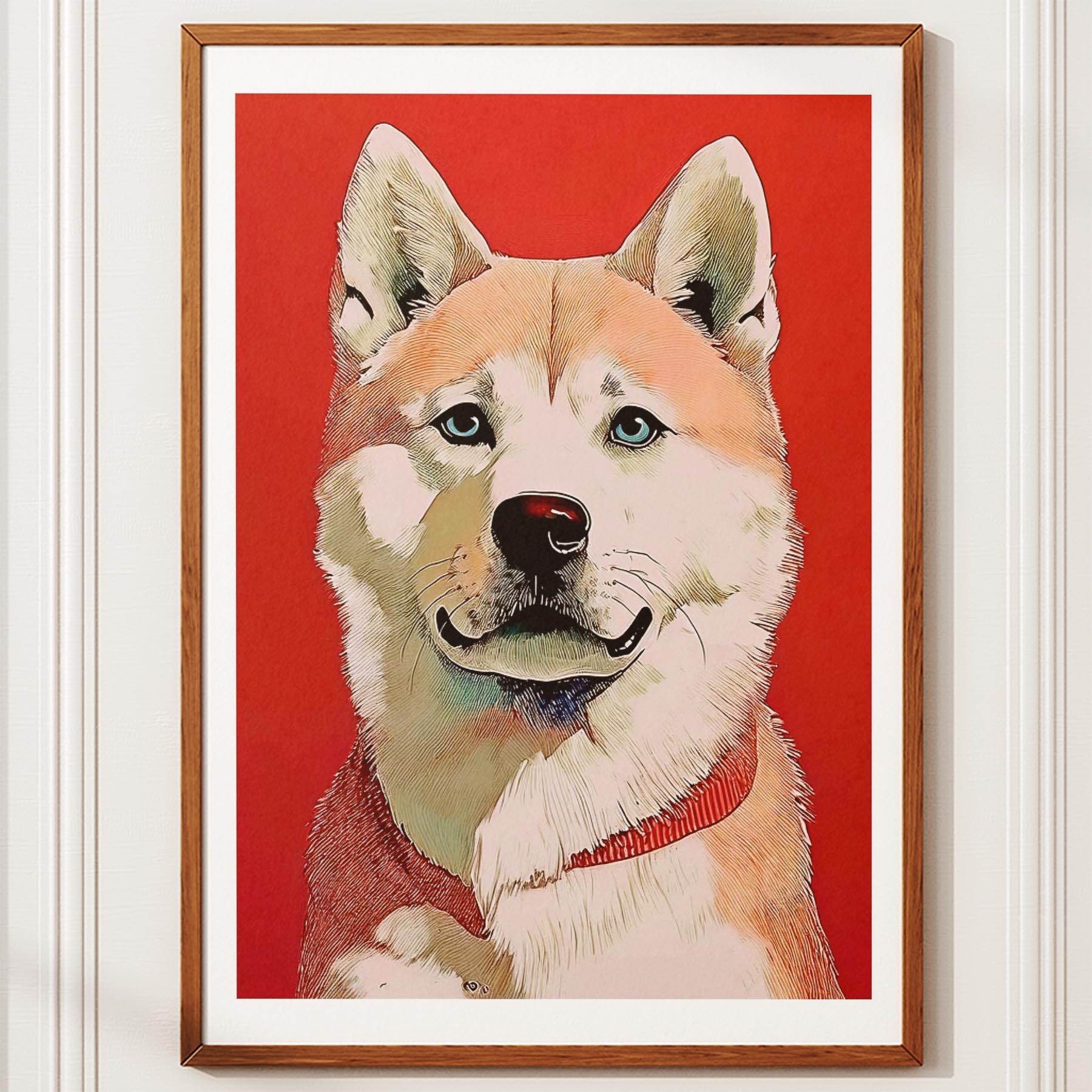 Akita Inu Red Dog Series image 10