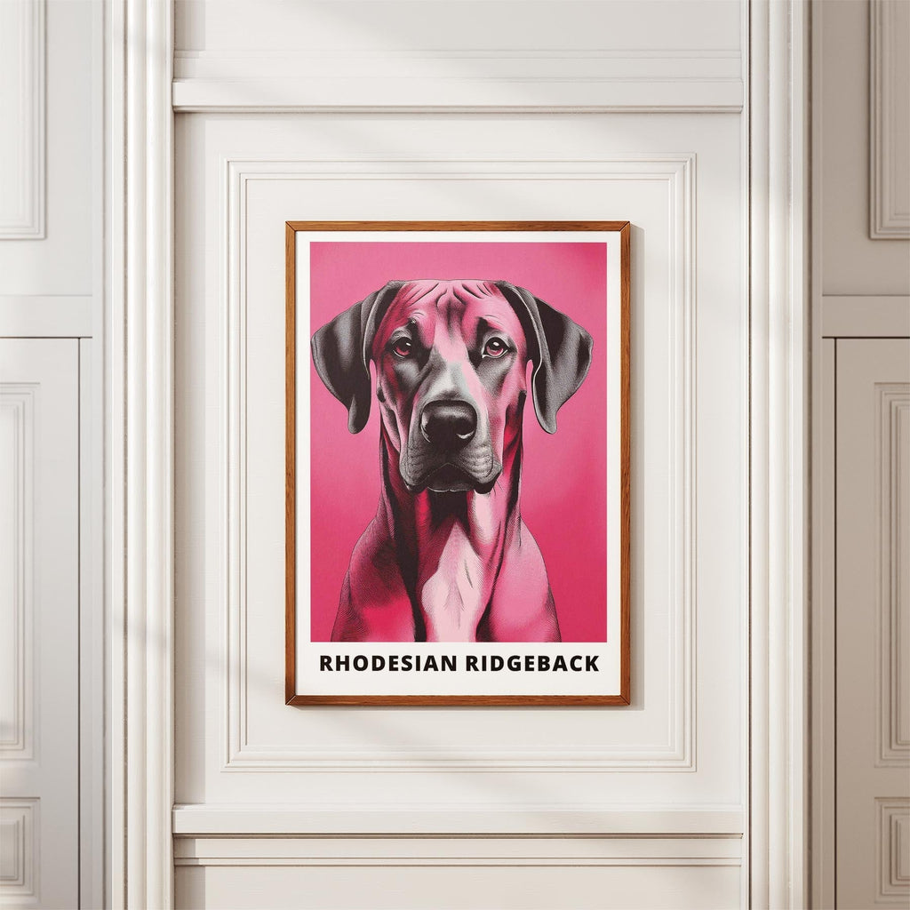 Rhoedesian Ridgeback Pink and Black Dog Series 1 image 3