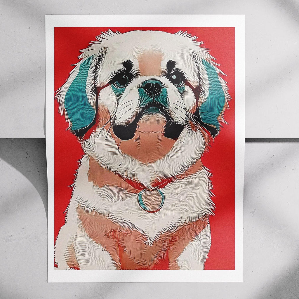 Pekingese Red Dog Series image 7
