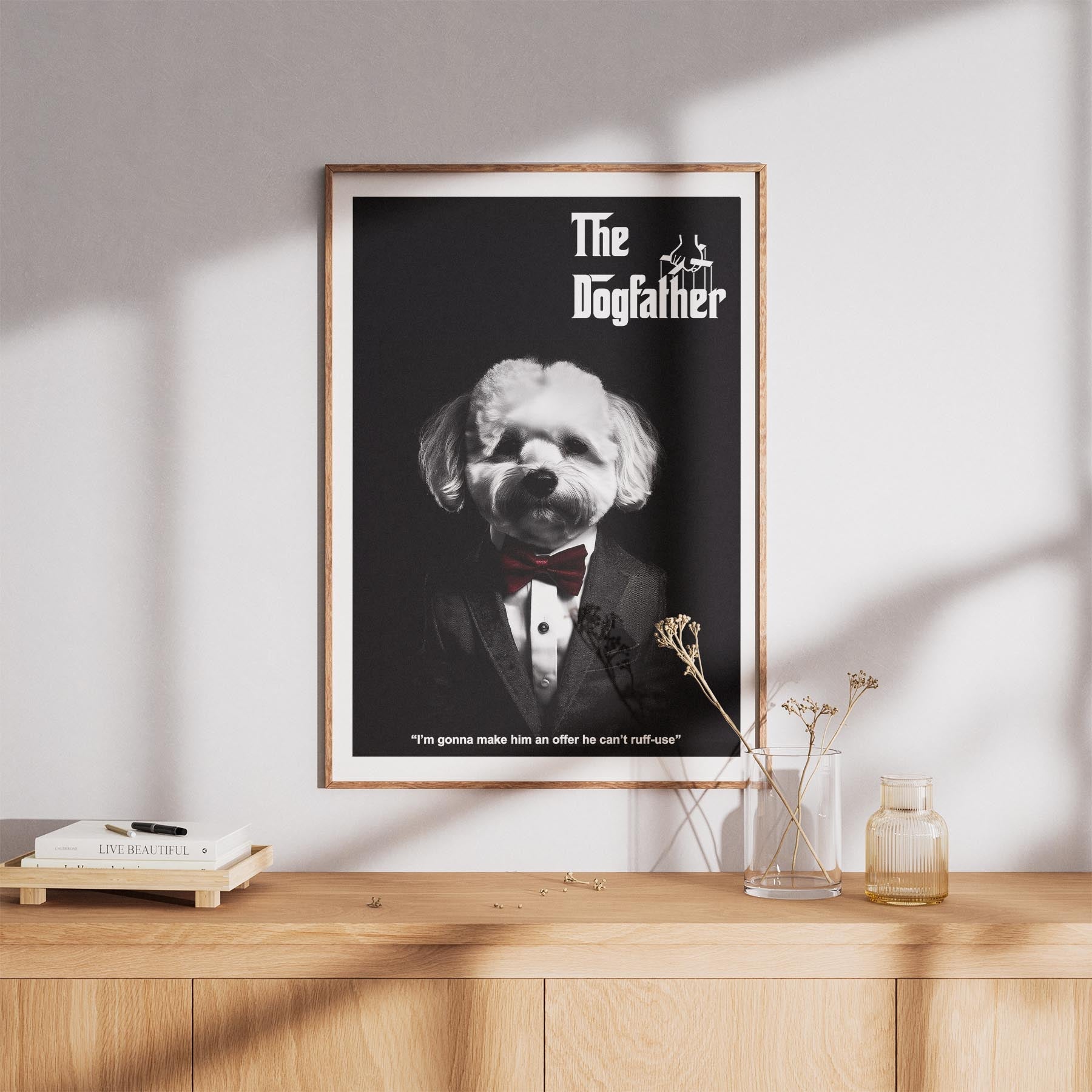 Bichon Frise Mafia Dog Series image 8