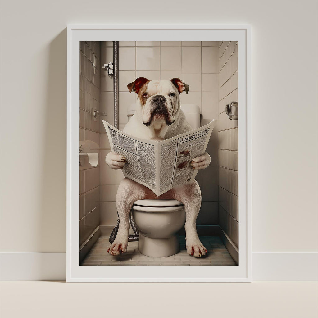 Bulldog Toilet Humour Dog Series 2 image 9