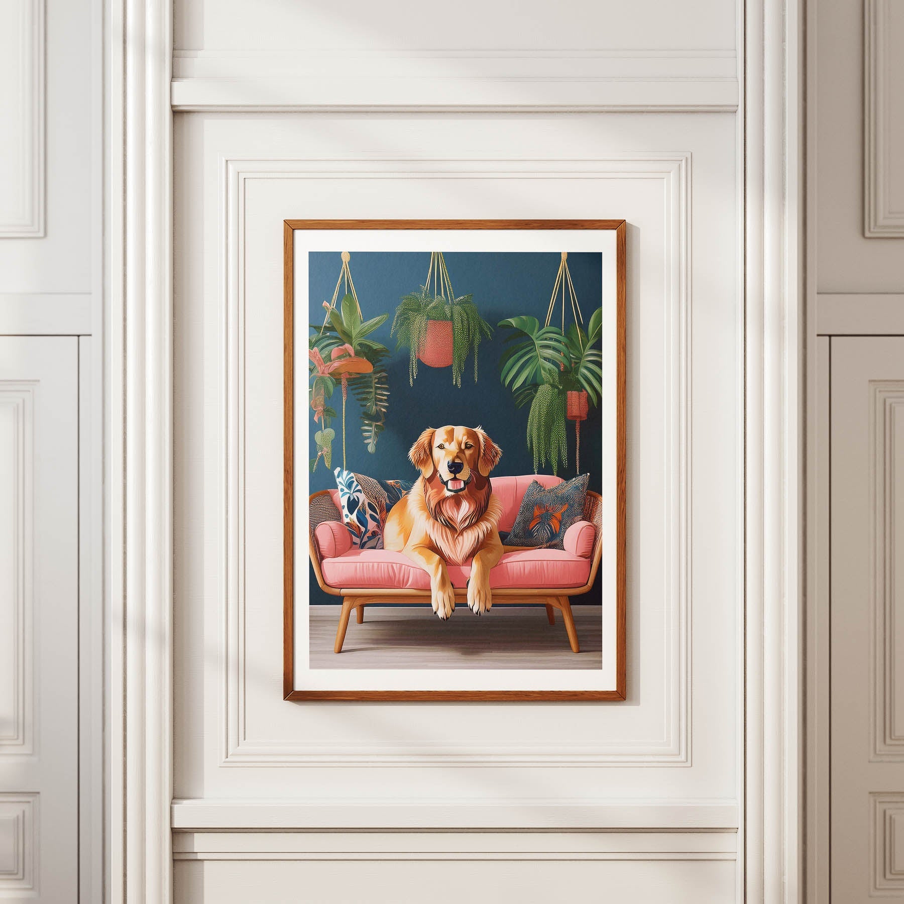 Golden Retriever  Just Lounging Around 2 image 2