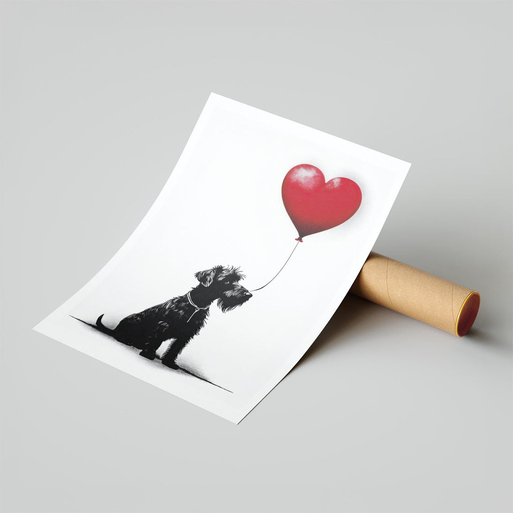 Irish Terrier DOGSY Series inspired by the Art of Banksy image 6