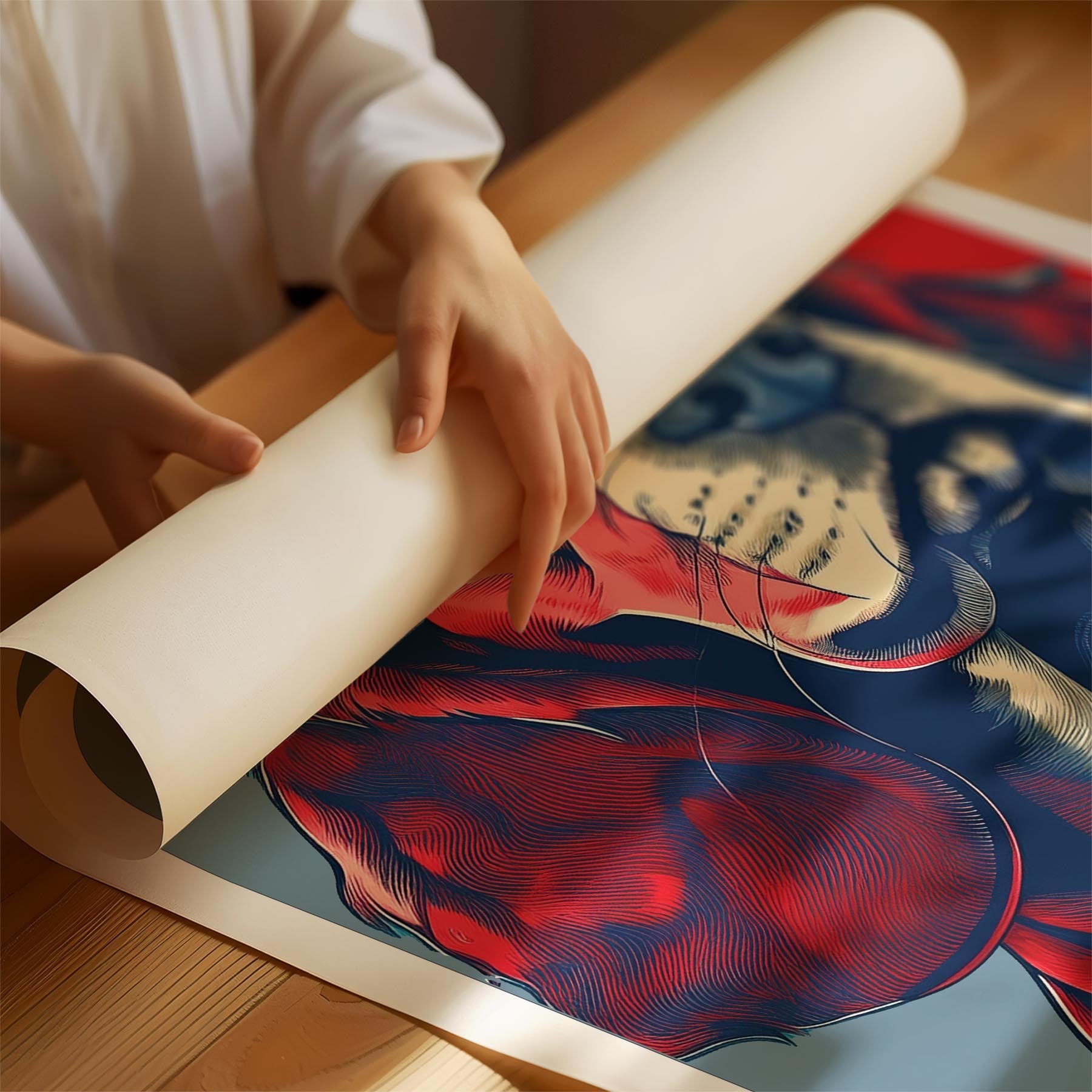 Cocker Spaniel HOPE Series Inspired by the Obama Poster image 1