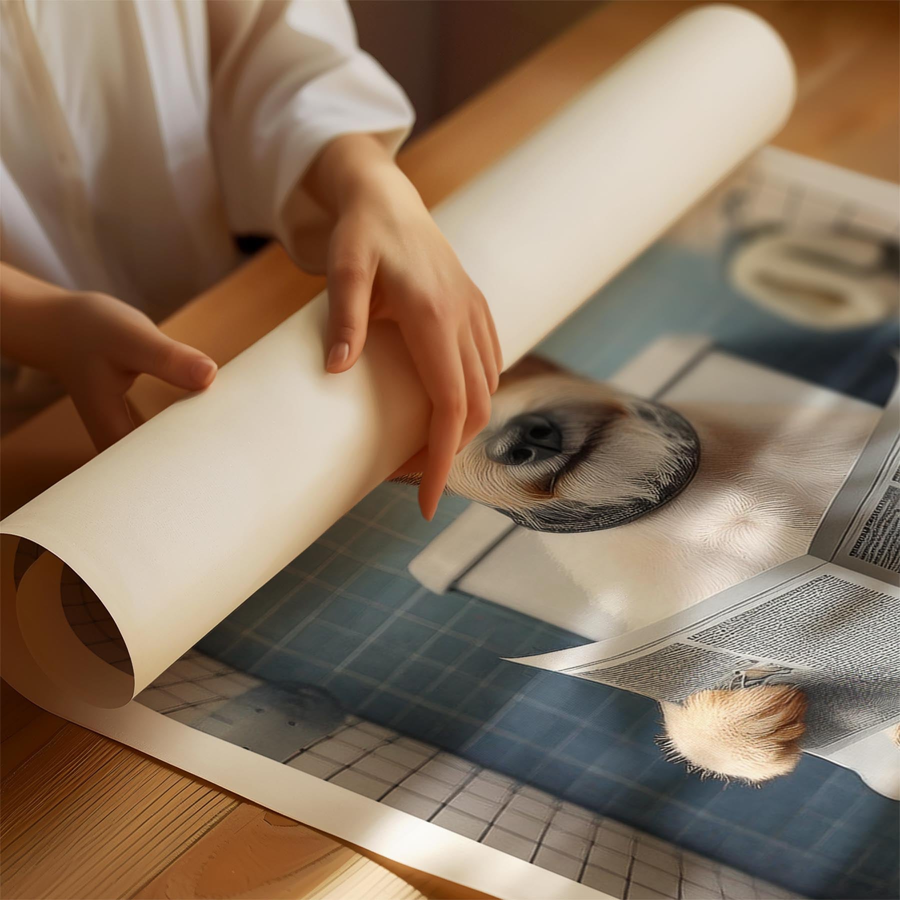 Fox Terrier Toilet Humour Dog Series image 1