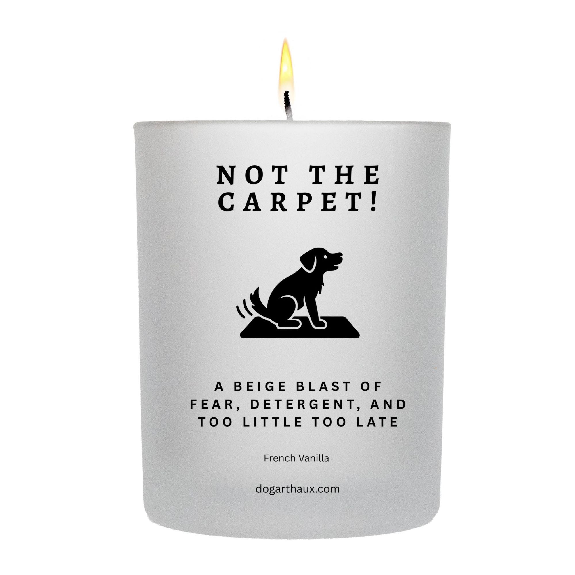 Not the Carpet! Candle